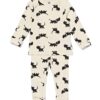Takkie en Siepie baby meegroeipyjama gebroken wit (gebroken wit)