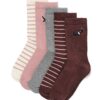 HEMA Takkie en Siepie dames crewsokken - 5 paar donkerbruin | HEMA