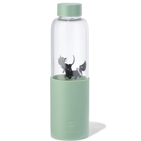 HEMA Takkie en Siepie drinkfles 550ml glas | HEMA