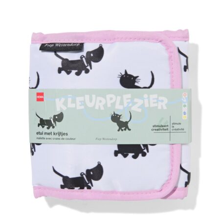 HEMA Takkie en Siepie etui met krijtjes | HEMA