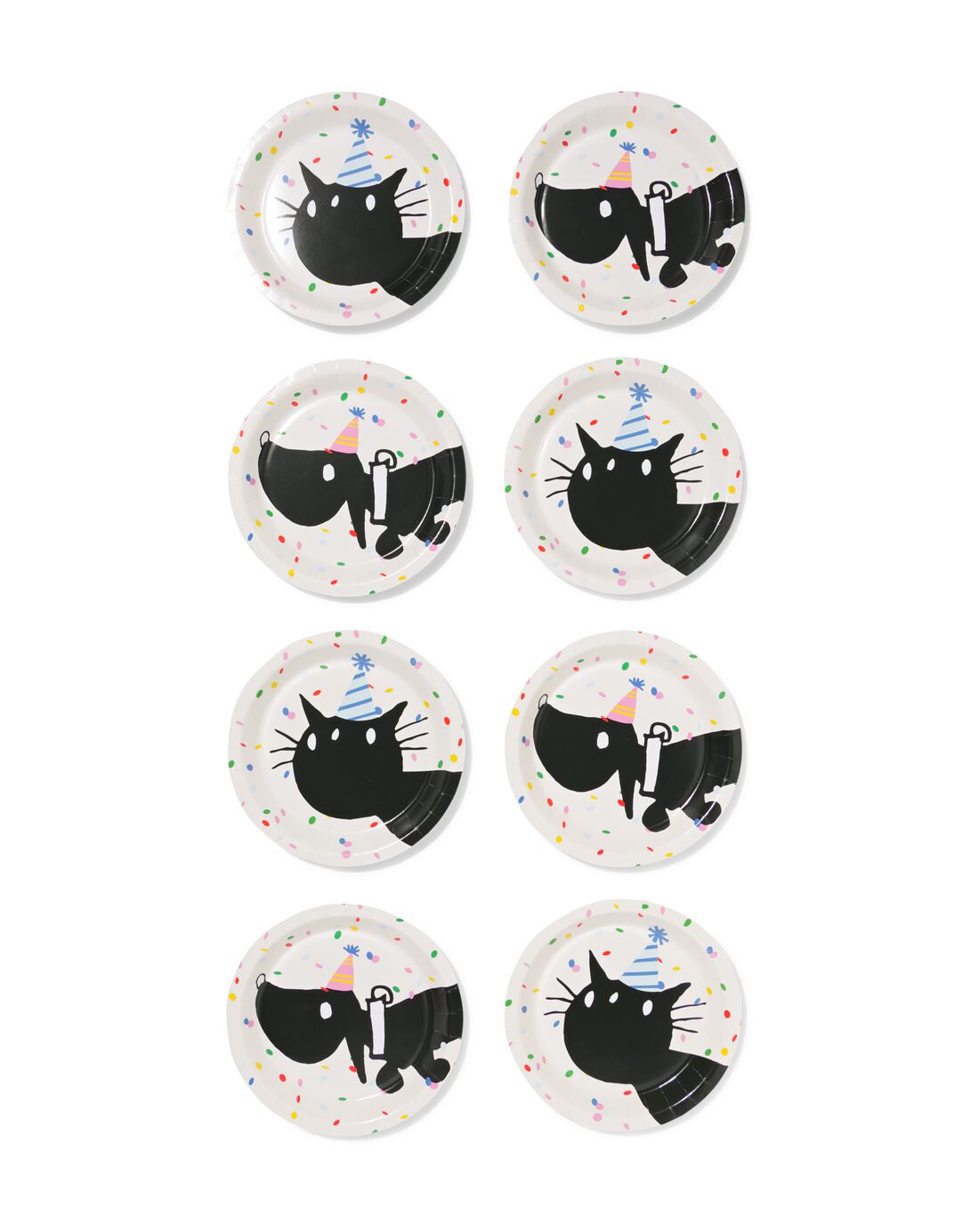 HEMA Takkie en Siepie gebaksbordjes ⌀17.5cm papier - 8 stuks | HEMA