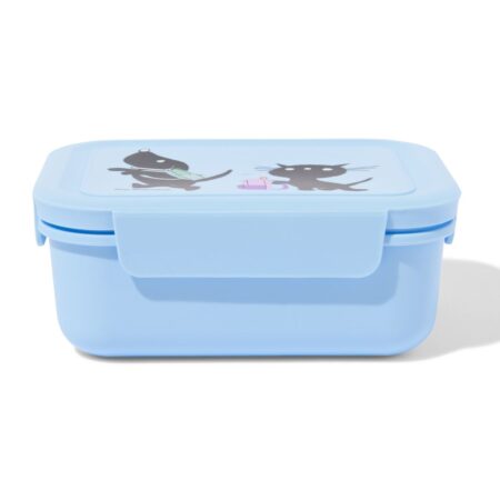 HEMA Takkie en Siepie lunchbox 19.8x14.8x8cm (blauw) | HEMA