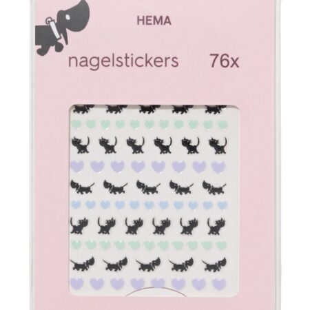 HEMA Takkie en Siepie nagelstickers - 76 stuks | HEMA