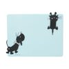 HEMA Takkie en Siepie placemat 32x42 kunststof (blauw) | HEMA