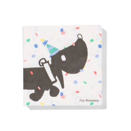HEMA Takkie en Siepie servetten 33x33cm papier | HEMA