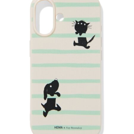 HEMA Takkie en Siepie telefoonhoes 19.8x7.5x1.4cm thermoplast | HEMA