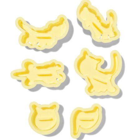 HEMA Takkie en Siepie uitsteekvormen - 6 stuks (geel) | HEMA