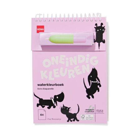 HEMA Takkie en Siepie waterkleurboek | HEMA