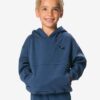 HEMA Takkie kinderhoodie sweatstof blauw (blauw) | HEMA
