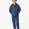 HEMA Takkie kinderjoggingbroek regular fit sweatstof blauw (blauw) | HEMA
