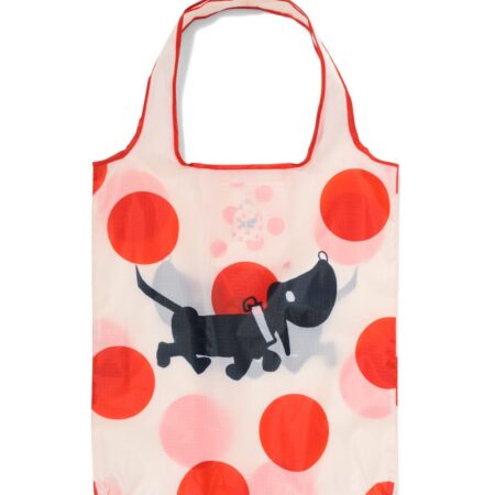 HEMA Takkie opvouwbare boodschappentas L 43x70cm stippen (multi) | HEMA