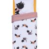 HEMA Takkie peuterdekbedovertrek 120x150cm zacht katoen (wit) | HEMA