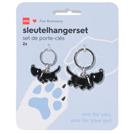 HEMA Takkie sleutelhangers 15cm - 2 stuks | HEMA