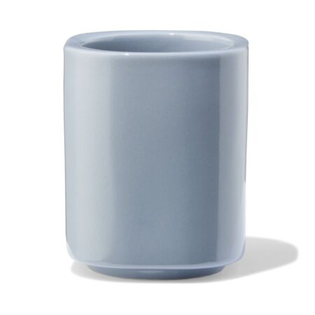 HEMA Tandenborstelhouder 10.5cm keramiek blauw (blauw) | HEMA