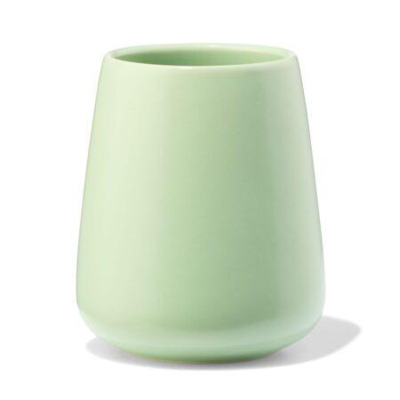 HEMA Tandenborstelhouder 11cm keramiek lichtgroen (lichtgroen) | HEMA