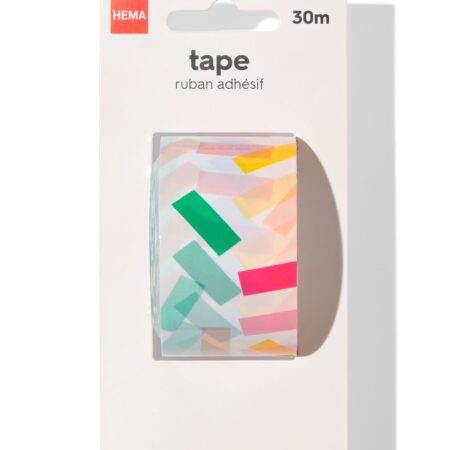 HEMA Tape 30m confetti (multicolor) | HEMA