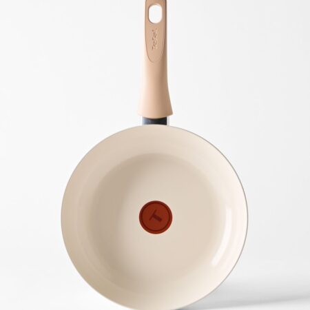 HEMA Tefal koekenpan Ø24cm keramisch PFAS-vrij (beige) | HEMA