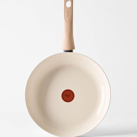 HEMA Tefal koekenpan Ø28cm keramisch PFAS-vrij (beige) | HEMA