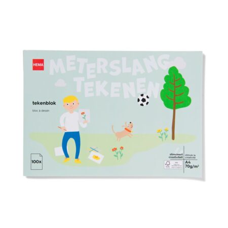 HEMA Tekenblok A4 | HEMA