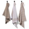 HEMA Thee- en keukendoeken bruin - 4 stuks (naturel) | HEMA