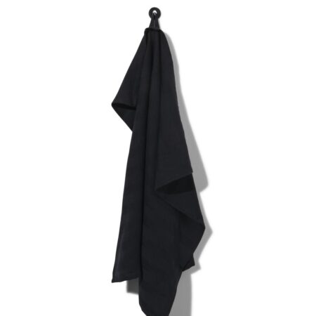 HEMA Theedoek - 65 x 65 - katoen - zwart (zwart) | HEMA
