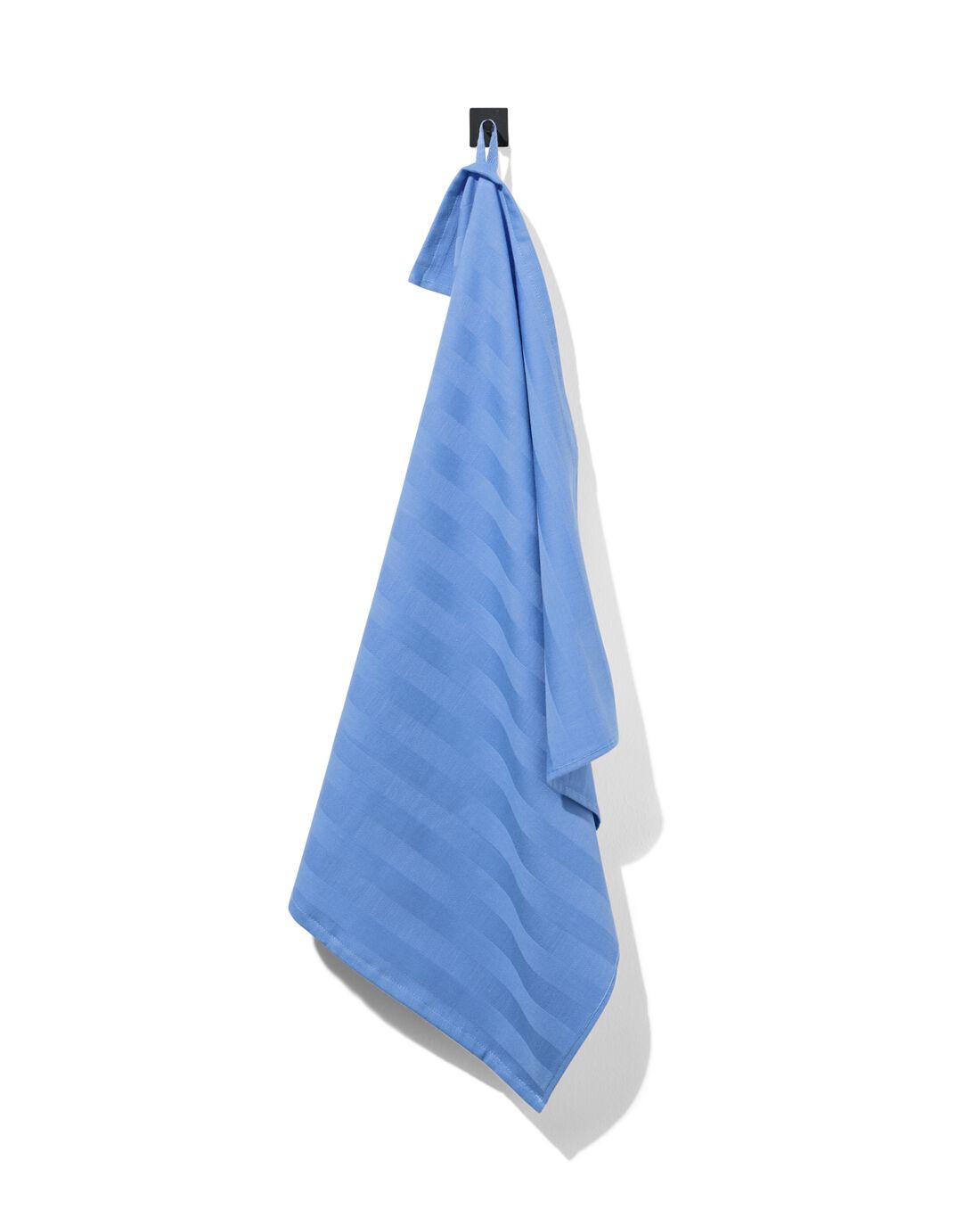 HEMA Theedoek 65x65 katoen blauw (felblauw) | HEMA