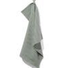 HEMA Theedoek 65x65 katoen grijsgroen (groen) | HEMA