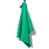 Theedoek 65x65 katoen groen (felgroen)