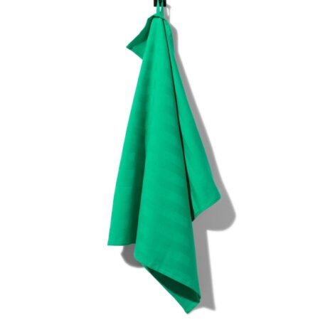 HEMA Theedoek 65x65 katoen groen (felgroen) | HEMA
