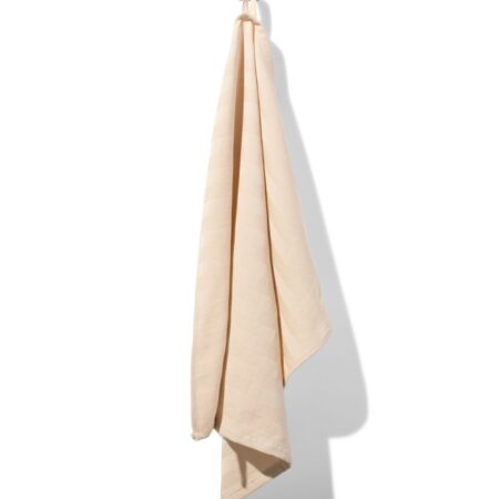 HEMA Theedoek 65x65cm katoen beige (zand) | HEMA