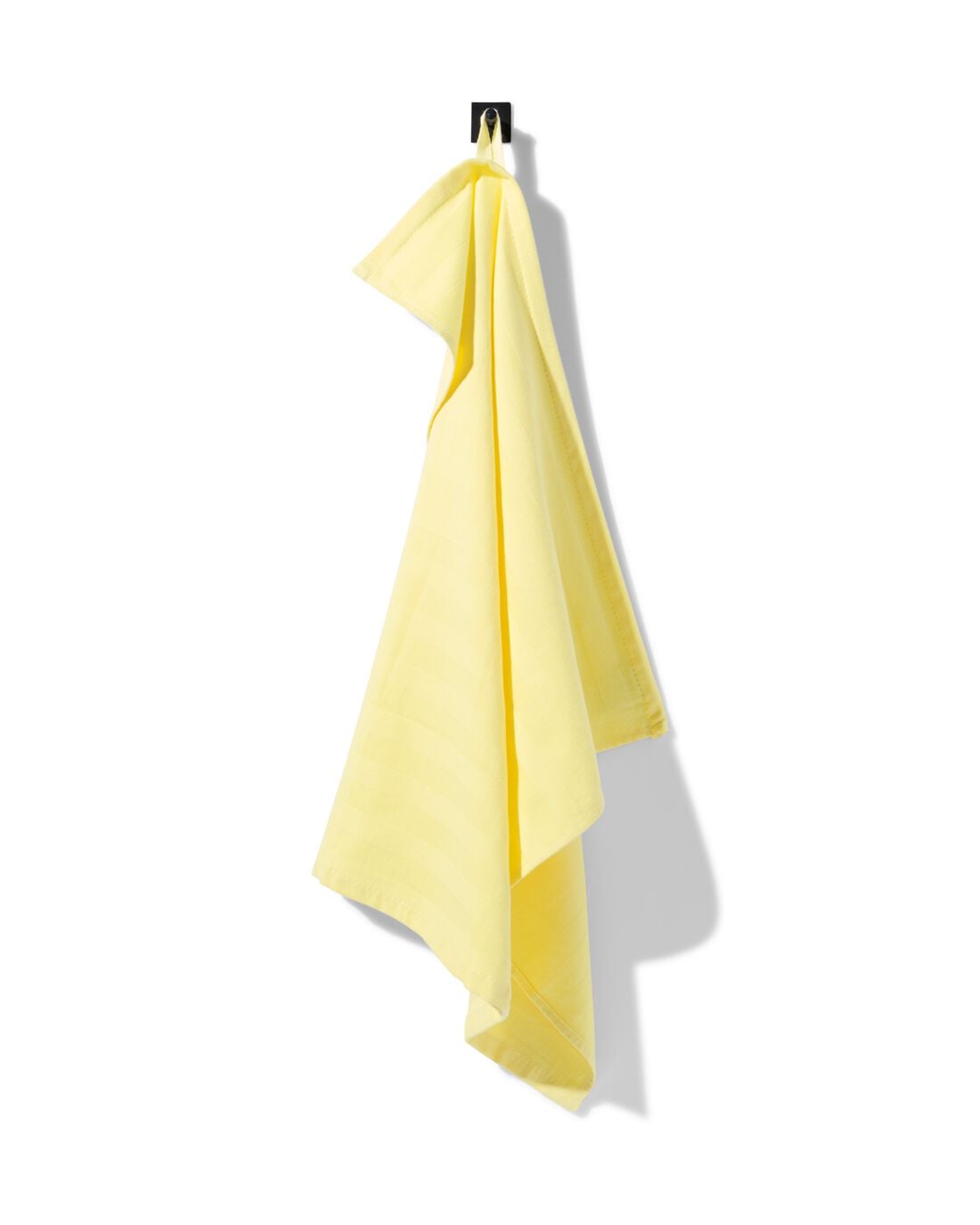 HEMA Theedoek 65x65cm katoen geel (geel) | HEMA
