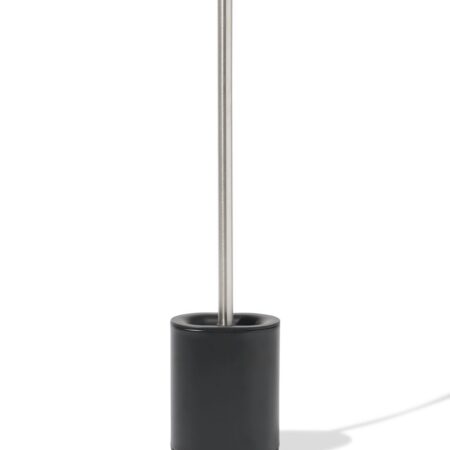 HEMA Toiletborstel siliconen zwart (zwart) | HEMA
