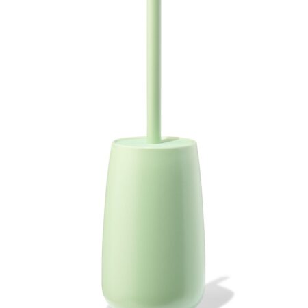 HEMA Toiletborstel ⌀11x19cm keramiek lichtgroen (lichtgroen) | HEMA