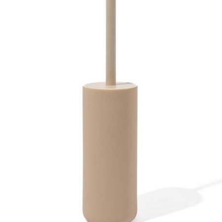 HEMA Toiletborstelhouder Ø9.5x43cm mat zand (zand) | HEMA