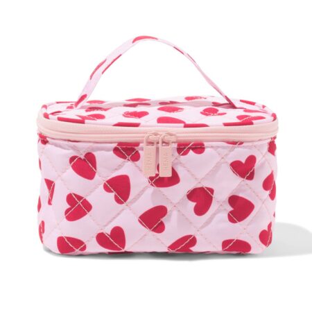 HEMA Toilettas 10x16cm hartjes | HEMA