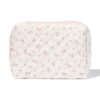 HEMA Toilettas 12x18cm bloemen | HEMA