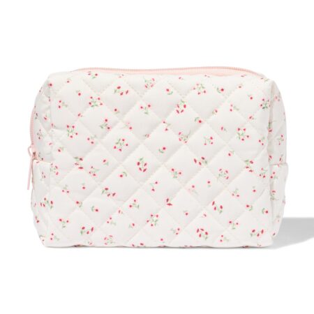 HEMA Toilettas 12x18cm bloemen | HEMA