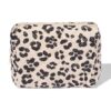 Toilettas 18x12cm luipaard