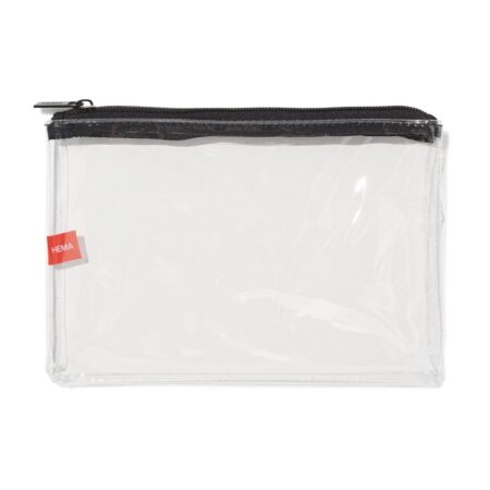 HEMA Toilettas 21x14cm transparant | HEMA
