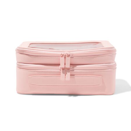 HEMA Toilettas 23x15x9cm dubbellaags transparant | HEMA