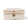 HEMA Toilettas 23x15x9cm dubbellaags transparant | HEMA