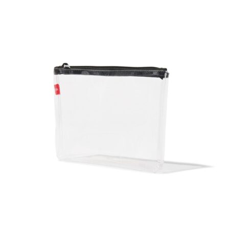 HEMA Toilettas plat transparant 14x20 | HEMA
