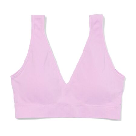 Top zonder beugel naadloos lila