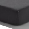 HEMA Topper hoeslaken 160x200cm jersey donkergrijs (donkergrijs) | HEMA