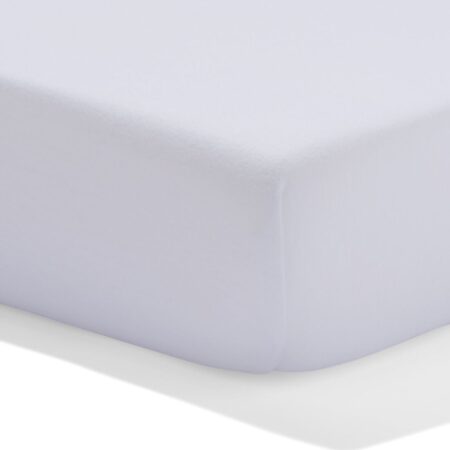 HEMA Topper hoeslaken 180x200cm hotel katoen percal wit (wit) | HEMA