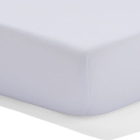 HEMA Topper hoeslaken 180x220cm jersey wit (wit) | HEMA