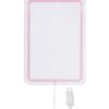 HEMA Transparant led whiteboard met neon rand 48.5x33.8x1.3cm (semi transparant) | HEMA