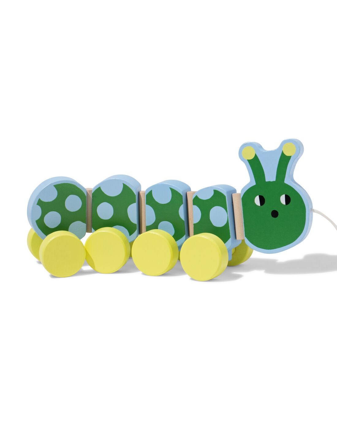 HEMA Trekdier rups 27x12x8cm hout | HEMA