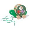 HEMA Trekdier schildpad met geluid 22x15.5x10cm hout | HEMA