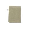 HEMA Tweedekans washand recycled katoen 16x21 grijsgroen (lichtgroen) | HEMA